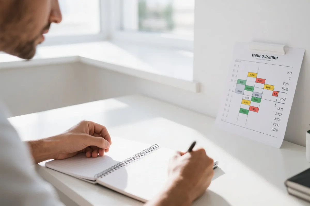 观赛计划与淘汰赛信息整理示意图