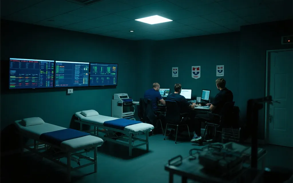 现代国家队后勤与科技支持:数据分析与康复训练场景