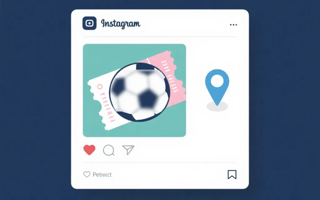 手机屏幕上的社交媒体发帖界面，票面信息被打码，定位选项关闭